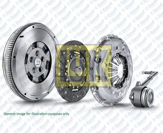 LUK 600025500 Debriyaj Seti+Volan+Hidrolik Rulman Vito W639 06> Sprinter Om646 06->
